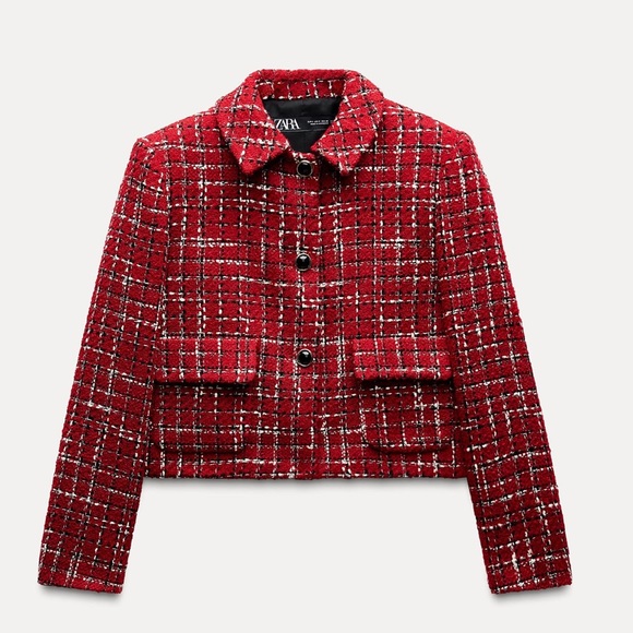 NWT Zara STRUCTURED SHOULDER PAD JACKET
Small - Picture 8 of 8